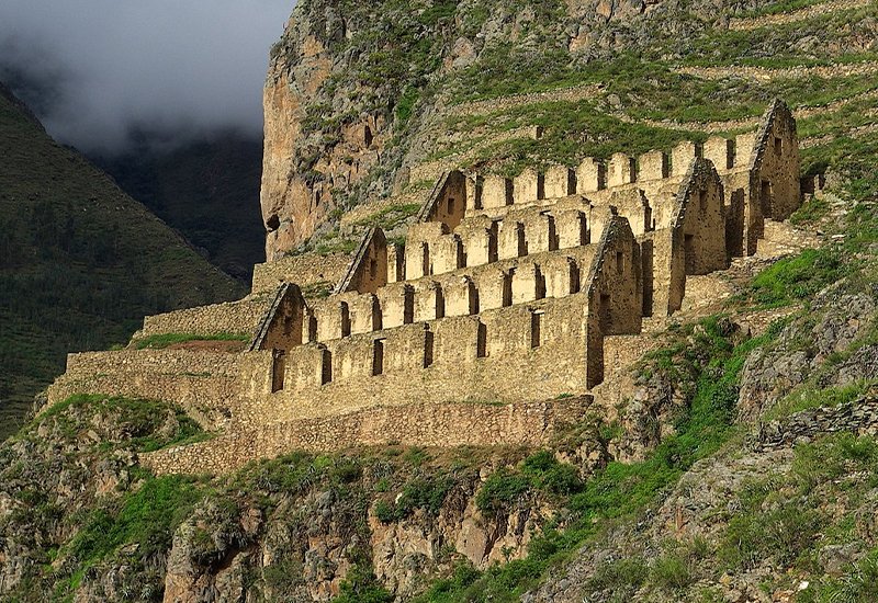 800 x 550fortaleza de Ollantaytambo